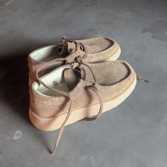 CLARKS® x ZARA LEATHER SHOES | Brown | US Size  2½ - Picture 4 of 16